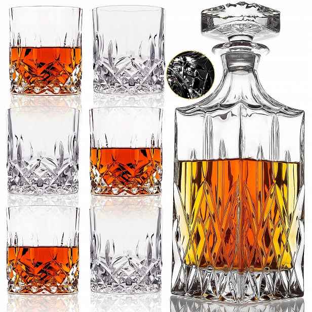6 Ks Sklenice 920 ML Na Nápoje Whisky Nápoje Sada Sklenic
