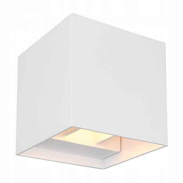Fasádní nástěnné svítidlo Bílý hliník Led 3W Terasa Globo Lighting
