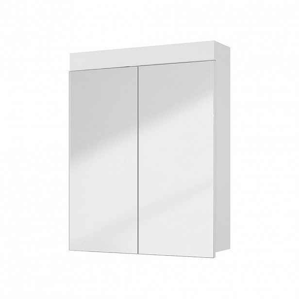 Vicco KOUPELNOVÁ ZRCADLOVÁ SKŘÍŇKA Luna Bílá 60 x 77 cm