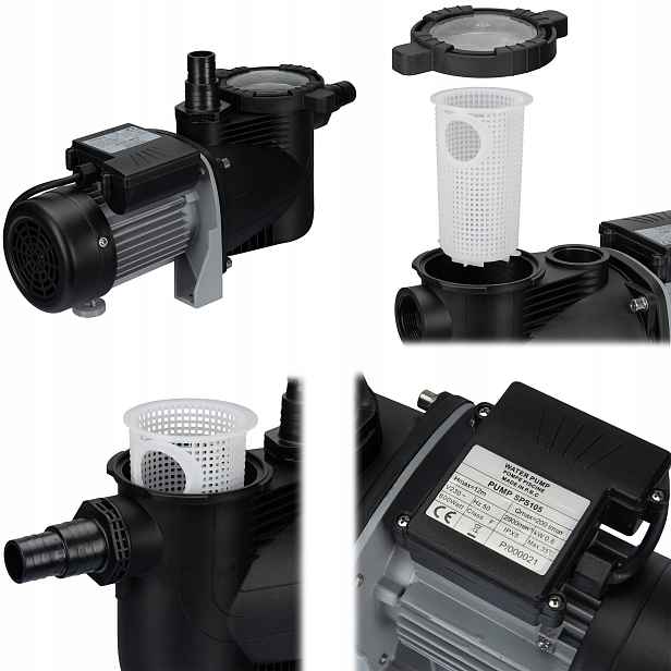 Bazénové Čerpadlo Cirkulační 12000 l/h Samonasávací Coil 600 W Tiché