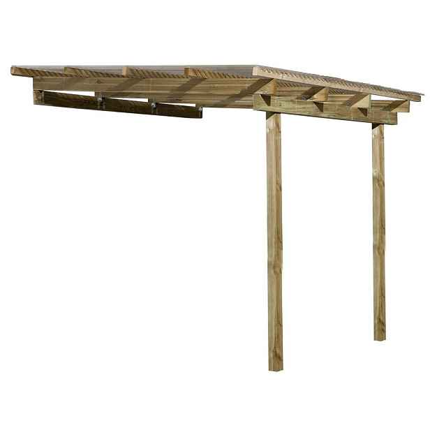Dřevěná zahradní pergola 671 Weka