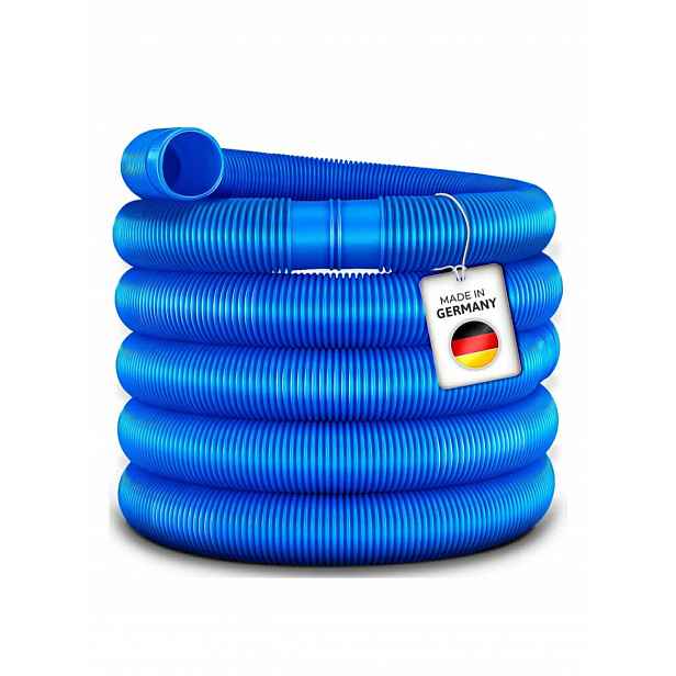 Bazénová Sací Hadice 6 M Ø 38 Mm Modrá pro skimmerovou pumpu a vysavač