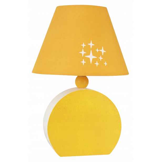 Dekorativní stolní lampa žlutá E14 Ofelia Candellux