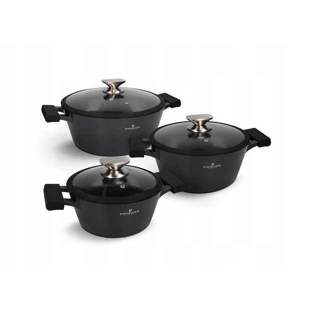 Sada hrnců 6 ks Black Stone Zwieger