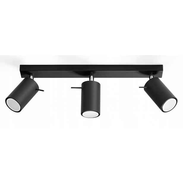 Spotová reflektorová lampa Ring 3 černá Sollux