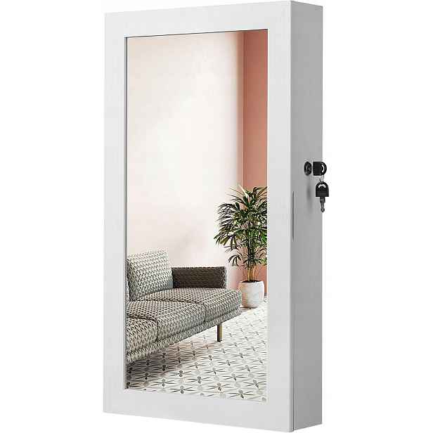 Toaletní Stolek Songmics bílý 54,5 x 67 x 10 cmA182