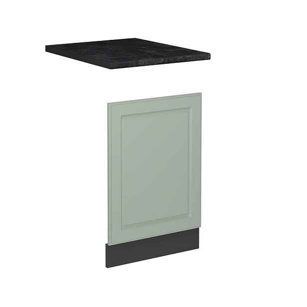 Vicco PŘEDNÍ PANEL R-Line, Mint venkovský dům/Antracit, 45 cm pracovná doska antracitová