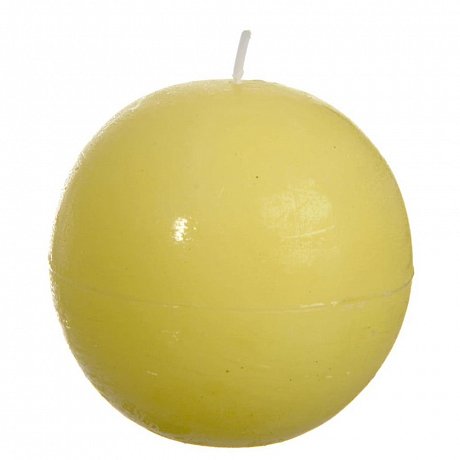 Žlutá svíčka J-Line Ball