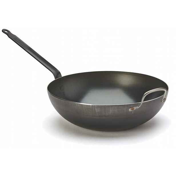 Blue Carbon Wok 32 cm De Buyer