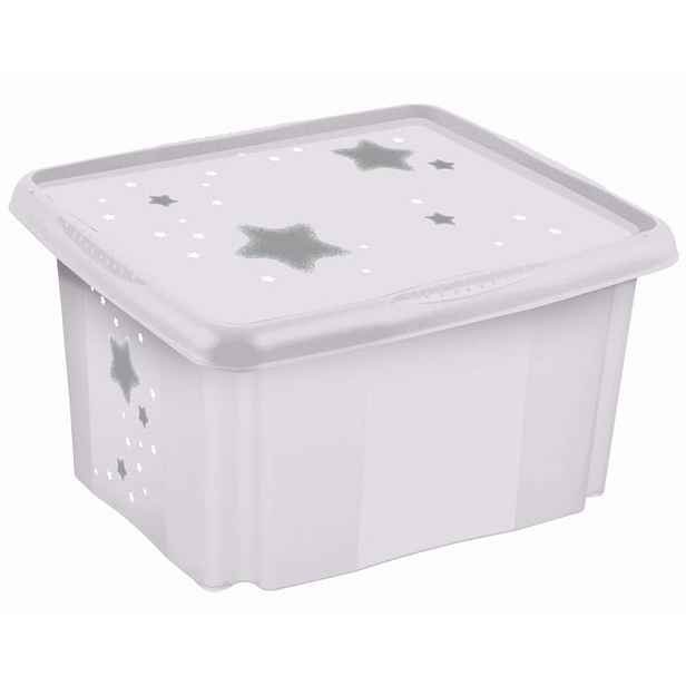 box 45,0 l kosm.bílý, 55,5x40x30cm, plast