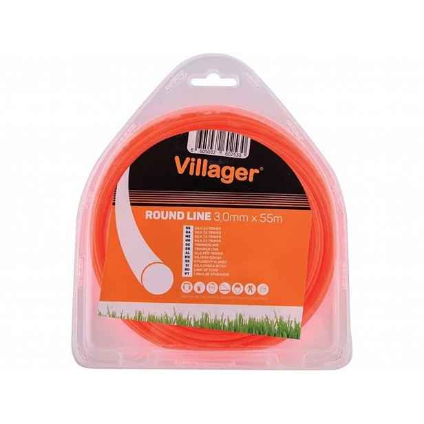 Kulatá struna do vyžínače Villager 2,7 mm × 68 m 3926.90.97