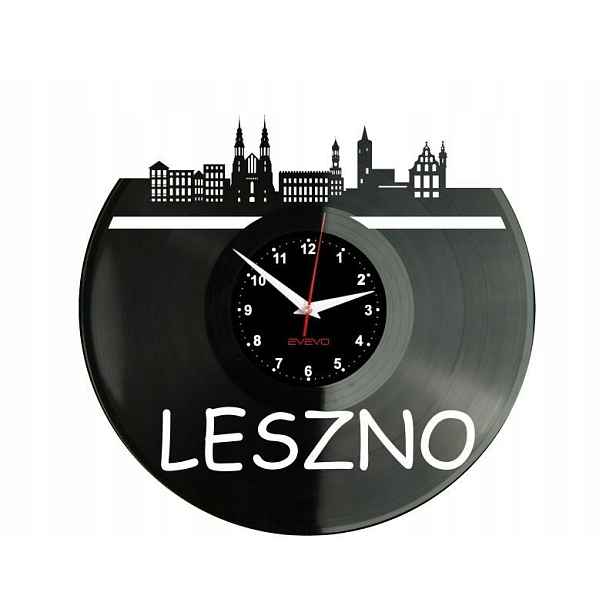 Leszno Město Polsko Nápad na Dárek Nástěnná Dekorace z vinylové desky
