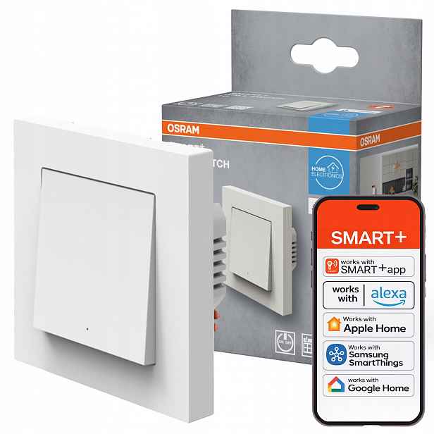Přepínač nástěnný Programovatelný Inteligentní Smart WiFi Matter