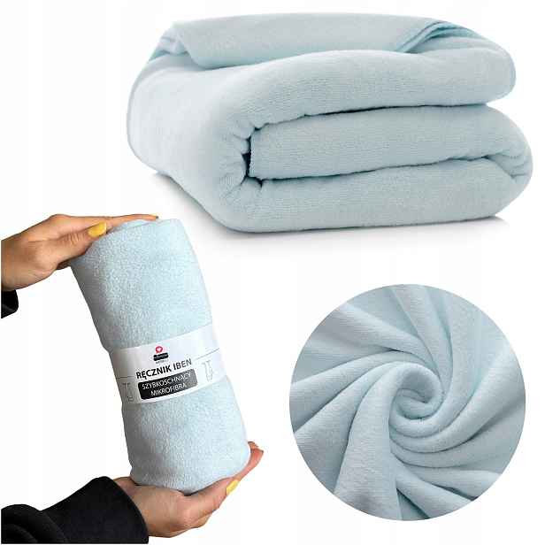Sada Rychleschnoucích Ručníků z Mikrovlákna 4x 70x140 cm Koupelnové, Sportovní