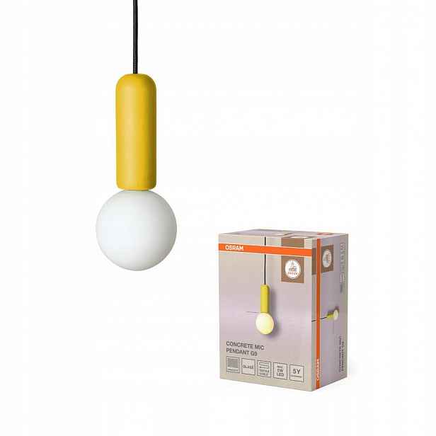 Závěsná stropní lampa G9 Dekorativní žlutá Decor Osram