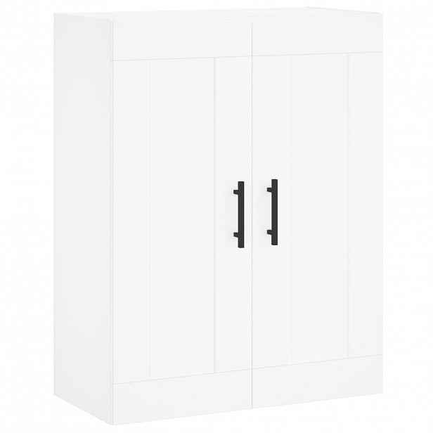 vidaXL Nástěnná skříňka bílá 69,5 x 34 x 90 cm kompozitní dřevo