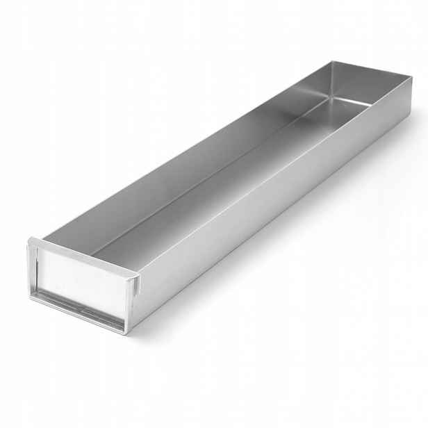 Cukrářský hliníkový plech uzamykatelný obdélníkový 580x100xH50 Hendi 689851