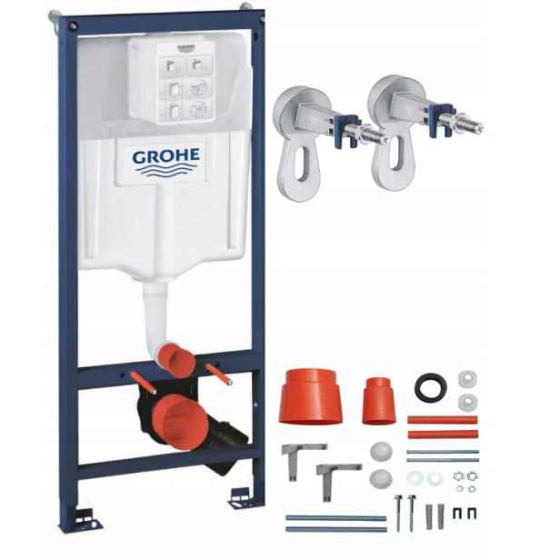 Grohe Podomítková Nádržka Na Wc S Držáky pro toaletu Rapid 2v1 sada