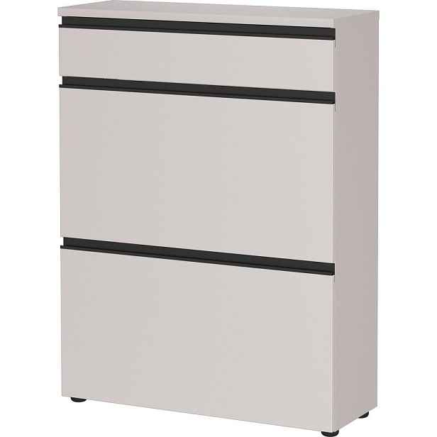 Krémový botník 80x107x29 cm Baldone – Germania