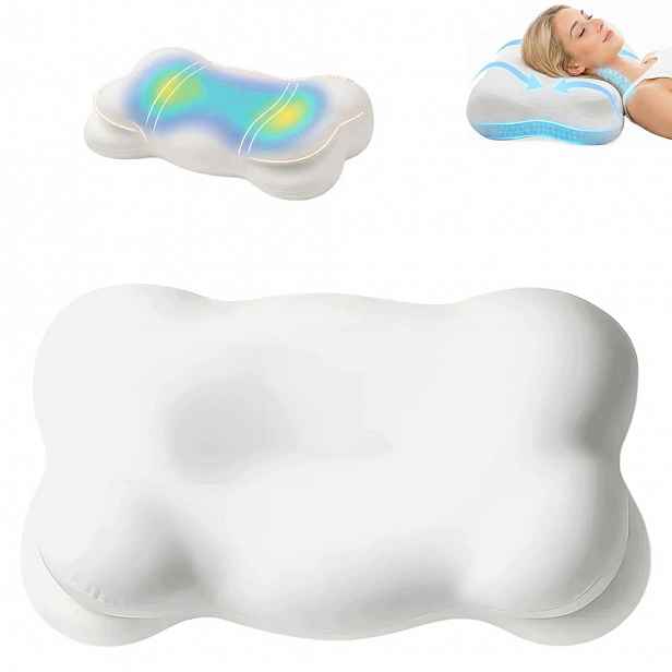Ortopedický Polštář Ergonomický s paměťovou pěnou pro spaní 37 x 57 cm