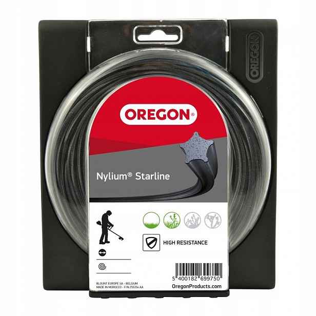 Vlasec hvězdička Nylium Starline 2, 4 mm x 90 m Pro Stihl FS55 FS120 FS200 FS130