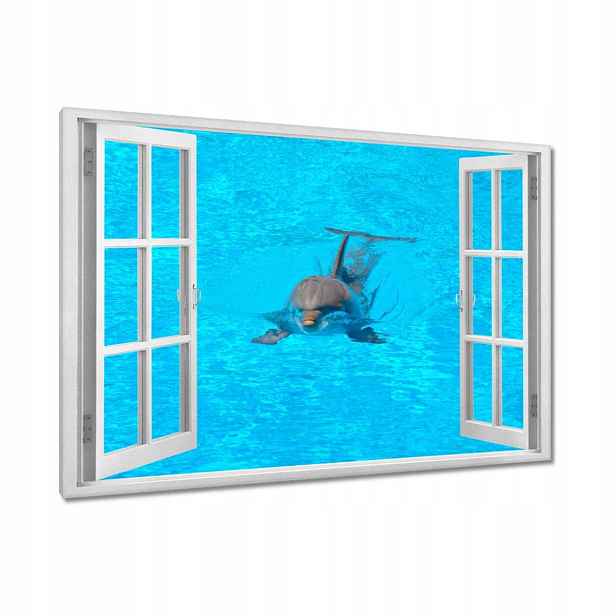 Obrazy 90x60 Delfín