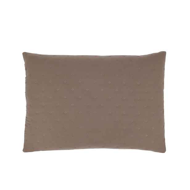 Měkký hnědý povlak na polštář Aix Soft  – 70*50 cm Chic Antique