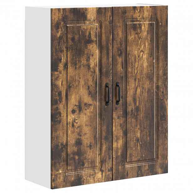 vidaXL Krycí deska myčky na nádobí Kalmar Kouřový dub 80 x 31 x 100 cm