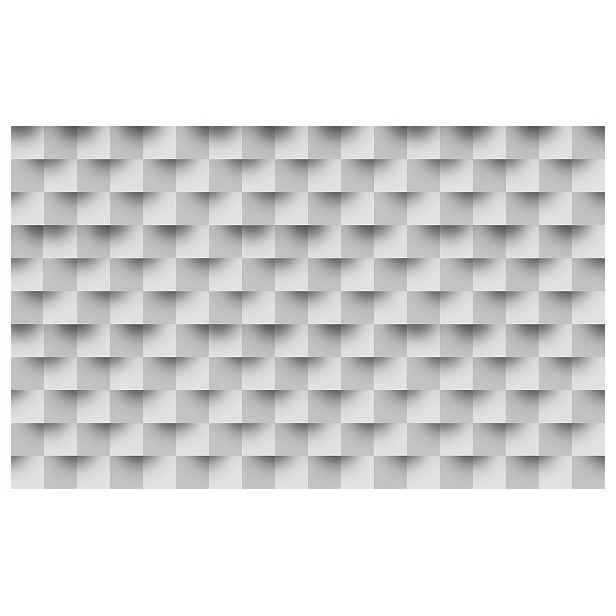 Vliesová fototapeta Geometrické čtverce 3D šedé iluze 416x254 lepidlo