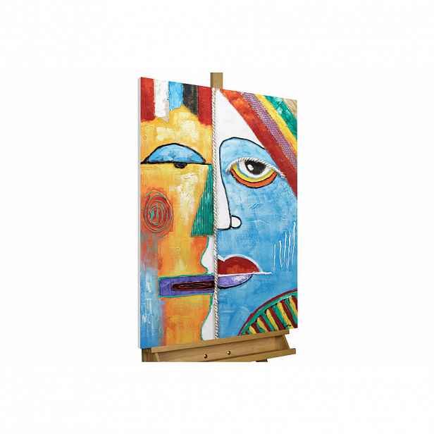 KUNSTLOFT RUČNĚ MALOVANÝ AKRYLOVÝ OBRAZ, 60/90 CM