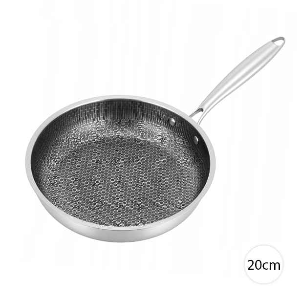 BRATmaxx Pánev s voštinovým povrchem 20cm, 4 vrstvy 16468