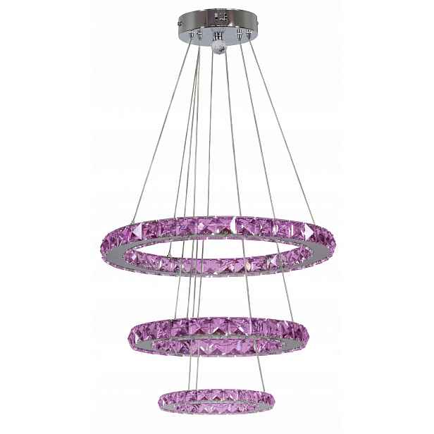 Rgb Led závěsné svítidlo růžové Lords Candellux
