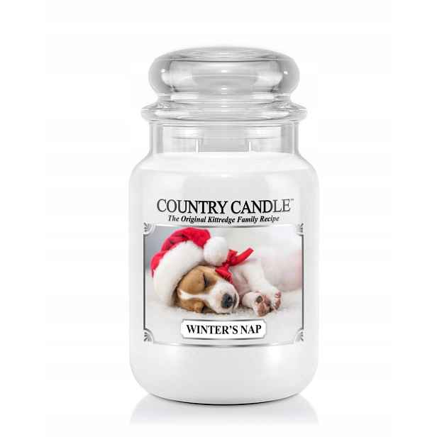 Tradiční parafínová svíčka Winter's Nap Kringle Candle 1 ks