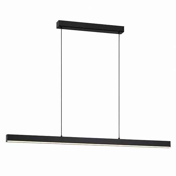 Závěsná stropní Led lampa 120 cm Černá Dálkový Ovladač Stmívatelná 3000-6000K