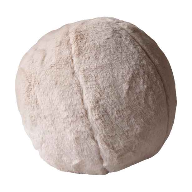 Dekorační polštář z mikroplyše ø 25 cm Top – Mioli Decor