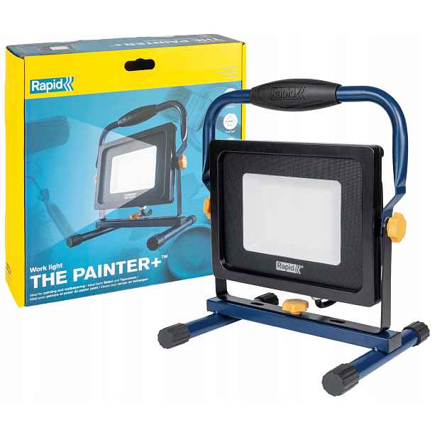 Led halogenová pracovní lampa 230V The Painter Plus Rapid 6000K IP65 5000lm 50W