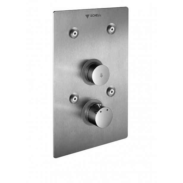 Schell Linus basic - Termostatická sprchová baterie pod omítku D-SC-T, nerez 019002899