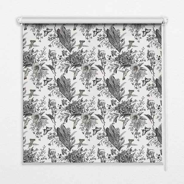 TULUP VNITŘNÍ roleta - okenní roleta - roleta - 60x140 cm - Kreslená příroda