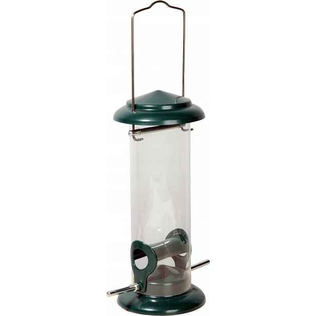 Krmítko Pro Ptáky 11516 Zelené, Kovové, Závěsné, 23 CM
