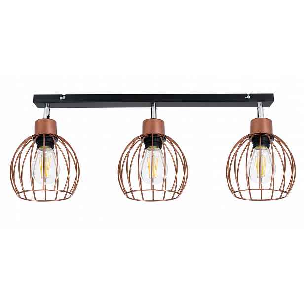 Lampa stropní svítidlo pohyb stropní lustr loft drát koule 3