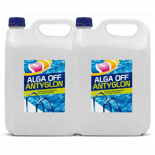 Protiřasový Prostředek Alga Off Na Řasy Proti Řasám Bazénová Chemie 2x 4L Gamix