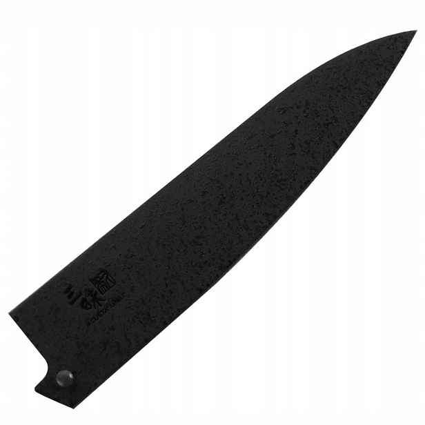 Mcusta Zanmai Japonská dřevěná Saya Black Chránič Nůž Univerzální 15 cm