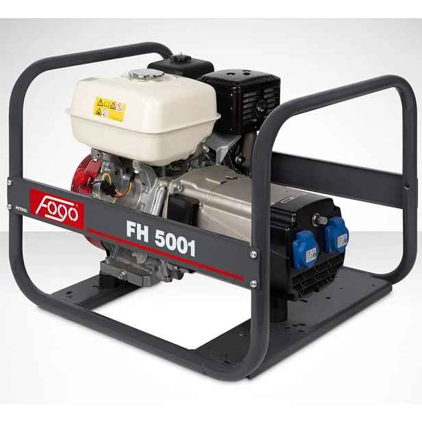Jednofázový přenosný generátor Fogo Fh 5001 benzín