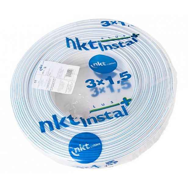 Kabel YDYp 3x1,5 450/750V 50 m Nkt install+