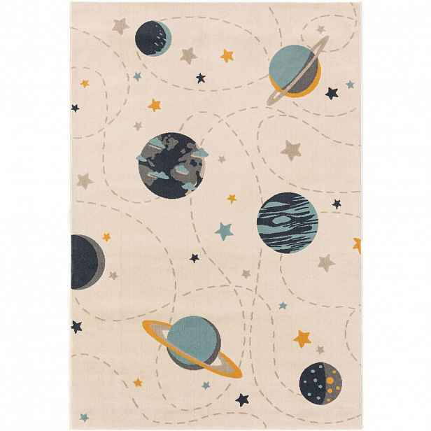 KUNSTLOFT DĚTSKÝ koberec Apollo Krémová 120x170 cm
