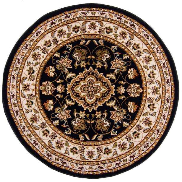 Kusový koberec Sincerity Royale Sherborne Blue kruh, 133x133 (průměr) kruh, modrá, obývací pokoj, Flair Rugs