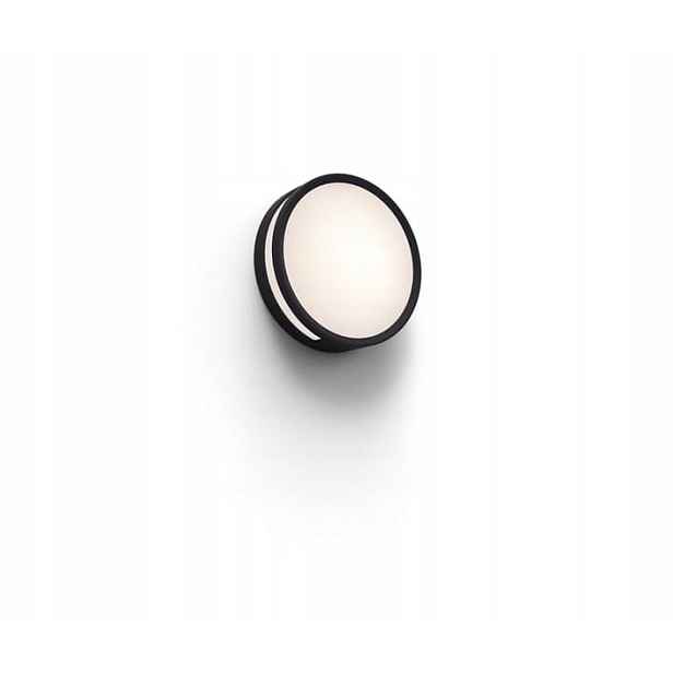 Lutec Fasádní lampa Rola Černá Led 13W IP54 800lm Stropní Svítidlo Venkovní