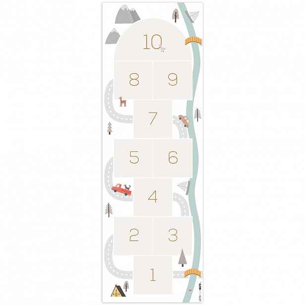 OnlyWow DĚTSKÝ KOBEREC Hinkelpad - Auto - Silnice - Děti - Řeka 90x270 cm