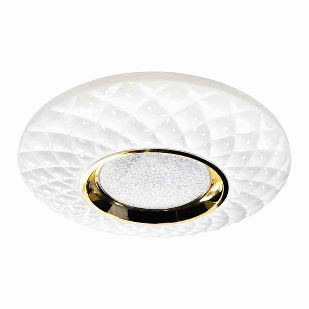 Stropní Svítidlo Led efekt hvězd Milagro Gold stmívatelný s dálkovým ovládáním ML8125 zlatý