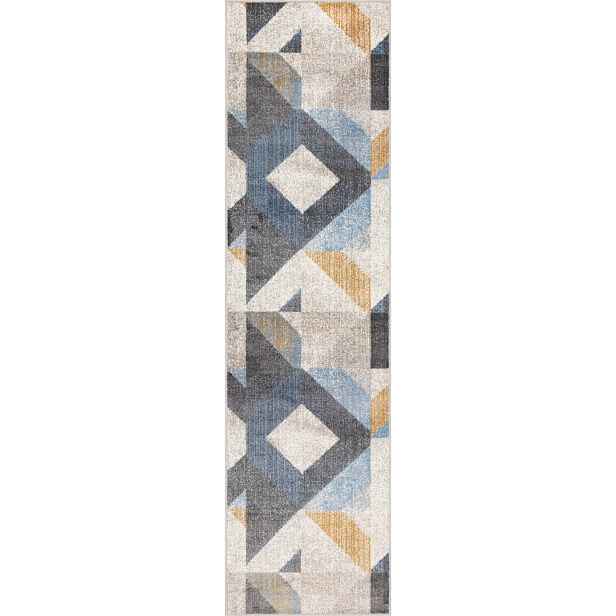 Světle šedý běhoun 80x300 cm Soft Halleby – FD